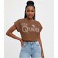 Black Queen Short Sleeve Cotton T-shirt
