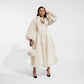 Women's Elegant Solid Color Lantern Sleeve Dress