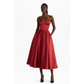 Sweetheart Spaghetti Straps Satin Party Dresses