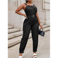 Sling Loose Overalls Long Strap Sleeveless Jumpsuit