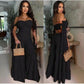 Tie-Up Off Shoulder Summer New Ladies Jumpsuit