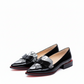 Pointed-toe Chunky Loafer Animal Print Formal Shoes