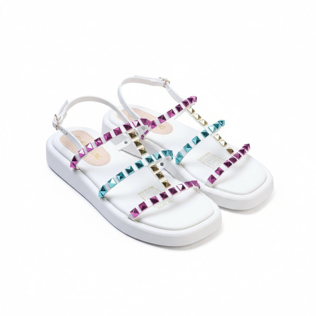 Buckle-strap Casual Outside Gladiator Sandals