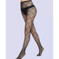 Fishnet Stockings with Square Designs