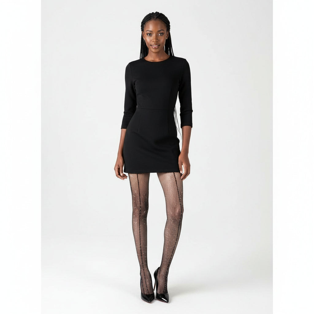 Shinny Spackles Fishnet Stockings