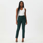 Elegant High Waist Cropped Work Pants