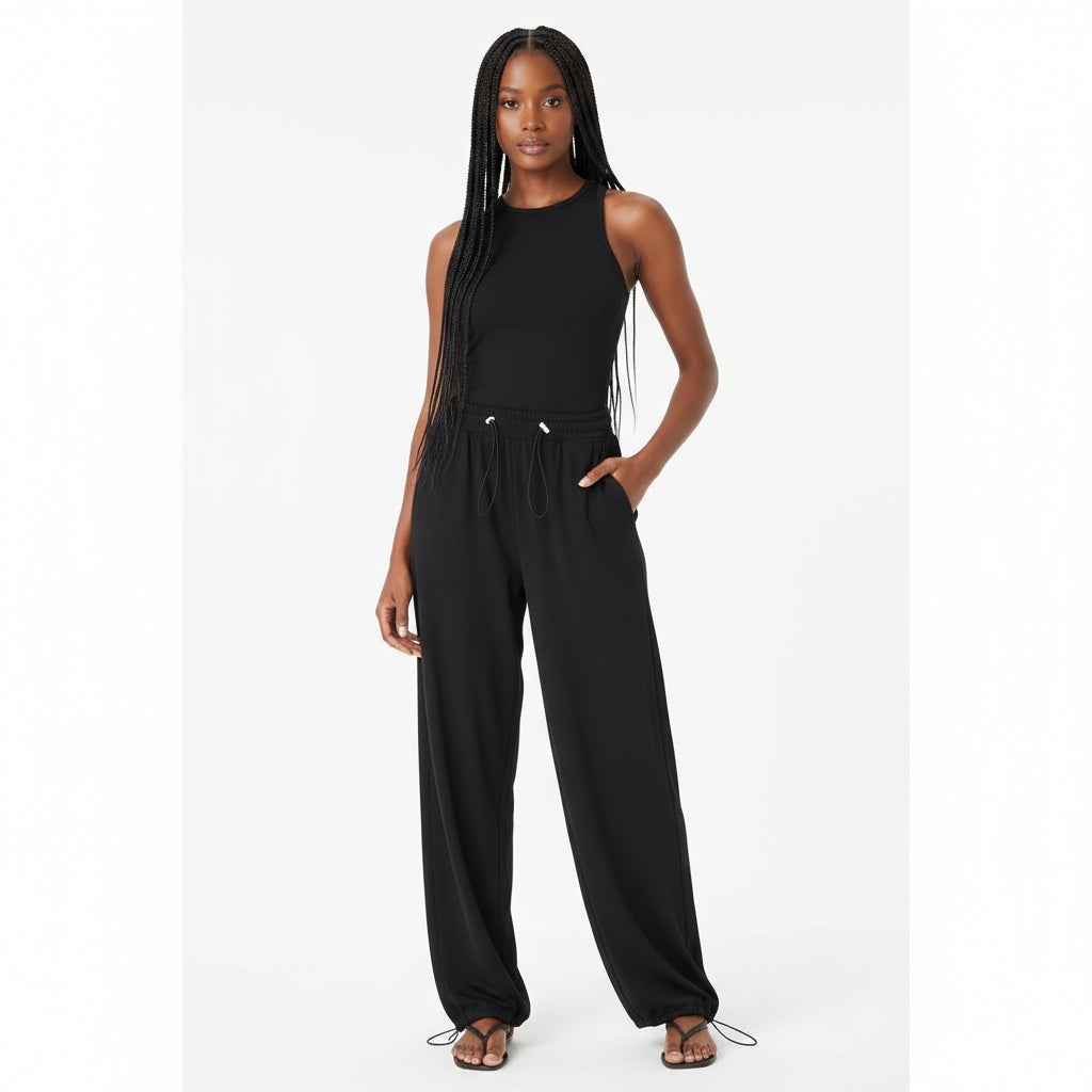 Drawstring Sweatpants  Loose Sports Trousers