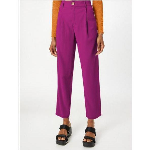 Elegant Straight-Leg Pants with Pockets