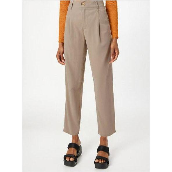 Elegant Straight-Leg Pants with Pockets