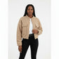 Cargo Long Sleeve Button Woolen Jacket