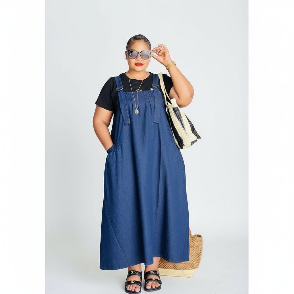 Dungaree  Peck denim Dress