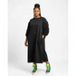 Plus Size Puffy Long Sleeves Midi Dress