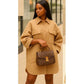 Frenchy Button-Up Longline Coat