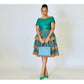 Multi Way Wear African Print Dress