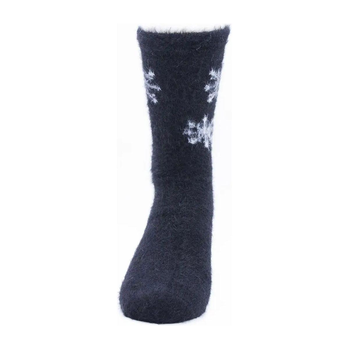 Women's High Socks with Print Warm Soft Wool