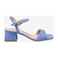 Ankle Strap Block Heel Shoe