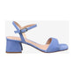 Ankle Strap Block Heel Shoe