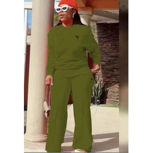 Elegant Long Sleeve Tracksuit Set