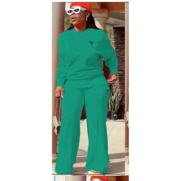 Elegant Long Sleeve Tracksuit Set