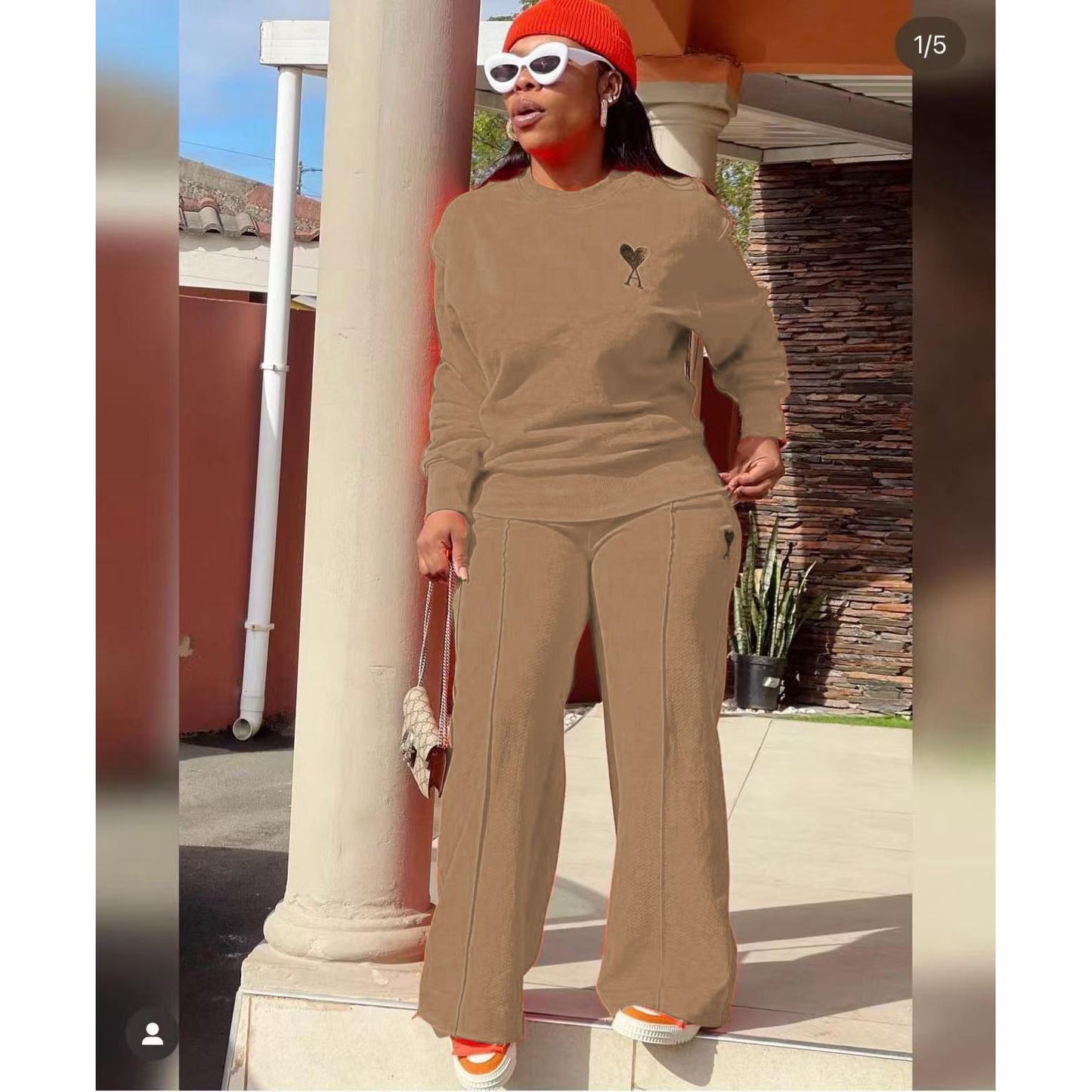 Elegant Long Sleeve Tracksuit Set