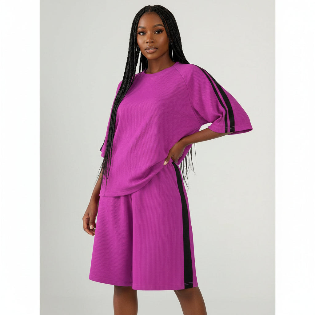 Rapper Loose-Fit 2pcs T-Shirt And Shorts Set – YELLOW SUB TRADING