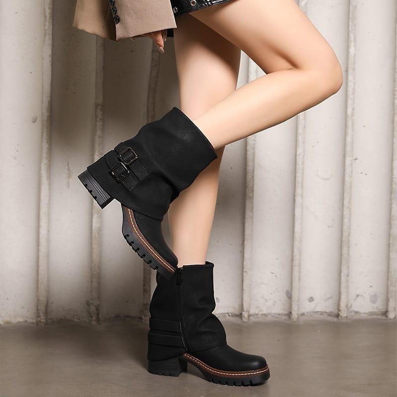 Functional Buckles and Comfortable Boots Fit