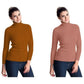 Thermal Blouses High Polo Neck
