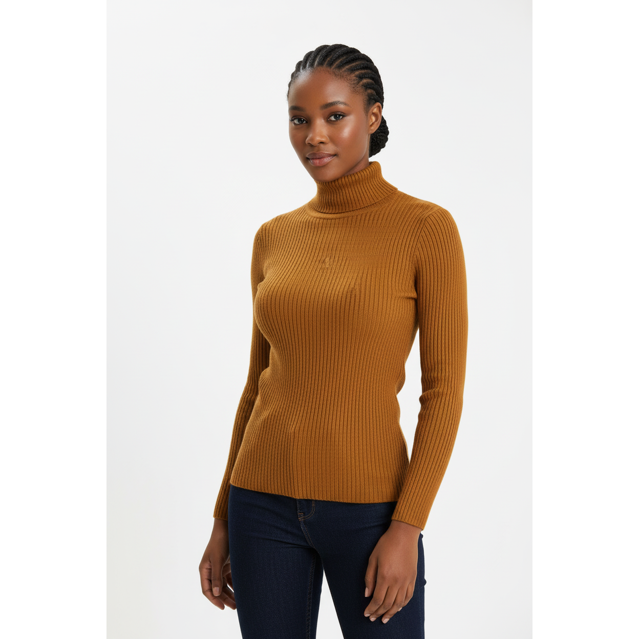 Thermal Blouses High Polo Neck