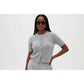 Short Sleeve Knitted bodycon Crop Jersey