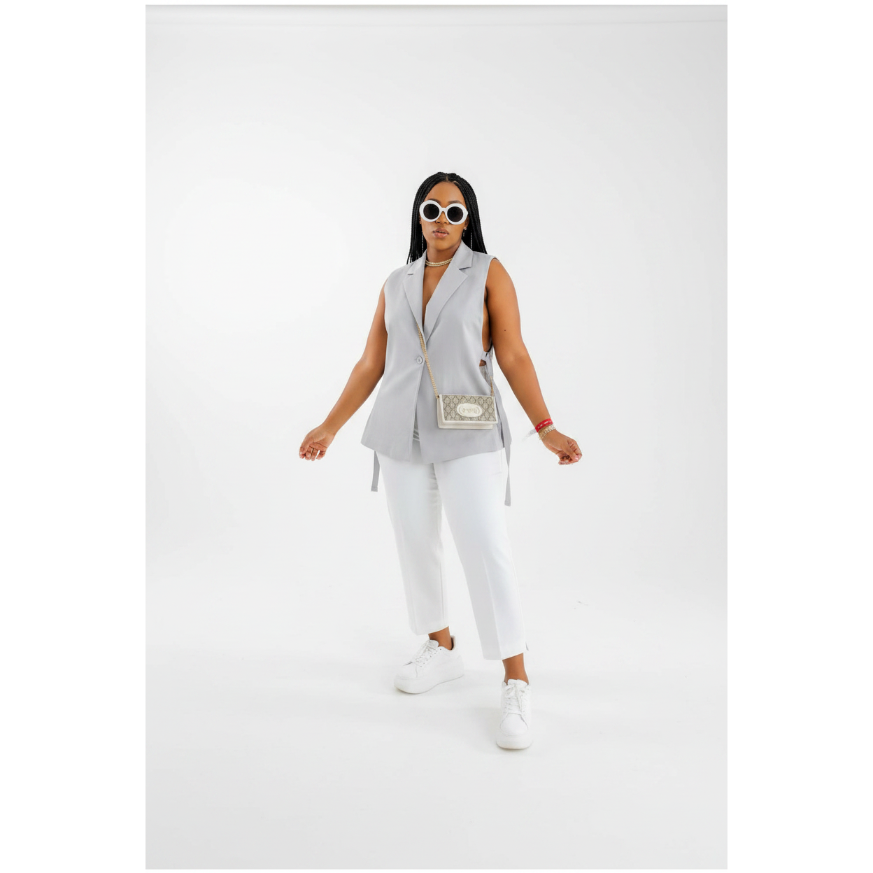 Stylish Women's Sleeveless coat