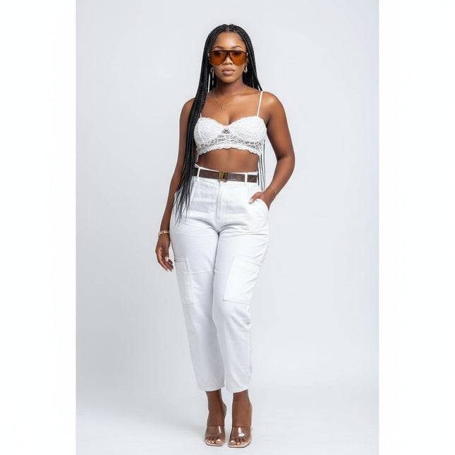 Elegant Female Formal High Waist Work Pants – YELLOW SUB TRADING