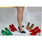 Ladies Plain Pointed Court Stiletto Heel