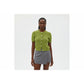 Short Sleeve Knitted bodycon Crop Jersey