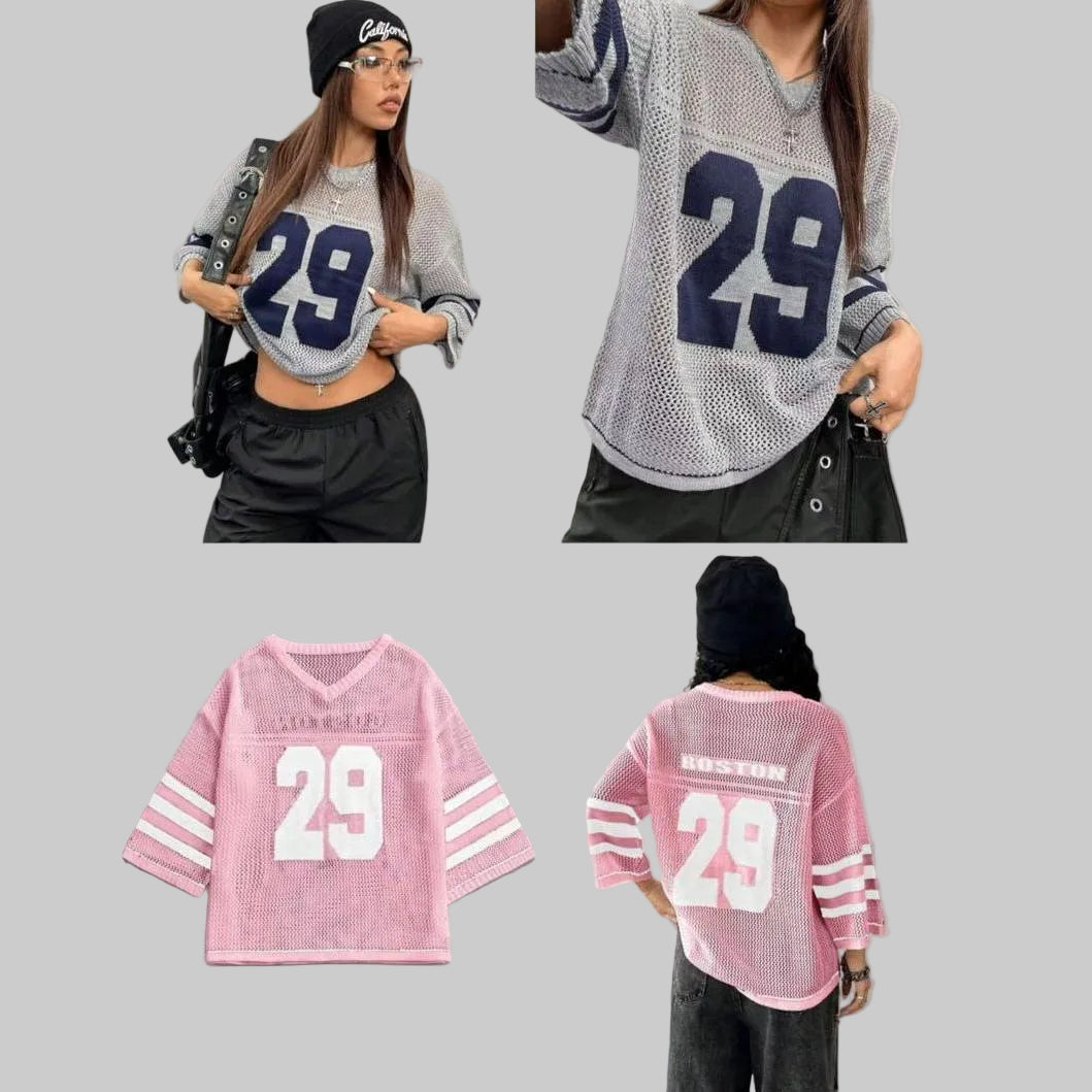 Graphic Shirts V Neck Pullover Sweater