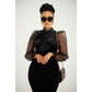 Black Formal Bodycon Dress