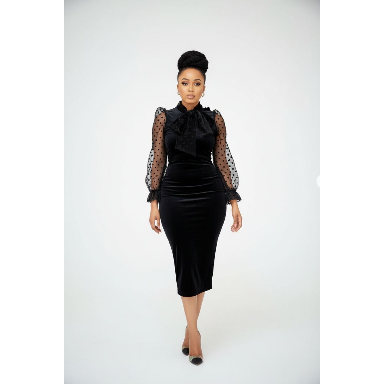 Black Formal Bodycon Dress