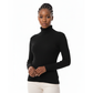 Thermal Blouses Polo Neck Knit Top