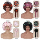 Women's Satin Silk Hair Bonnet Jumbo Size for Sleeping