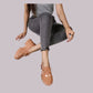 Tight String Chunky Casual Fashion Loafer Shoes.