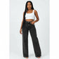 Vintage Straight Wide Leg Denim Pants