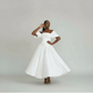Off Shoulder Sweetheart Rushed Tulle Formal Dress