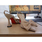 Rhinestone Bow Decor Slingback Court Heel