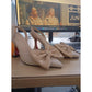 Rhinestone Bow Decor Slingback Court Heel