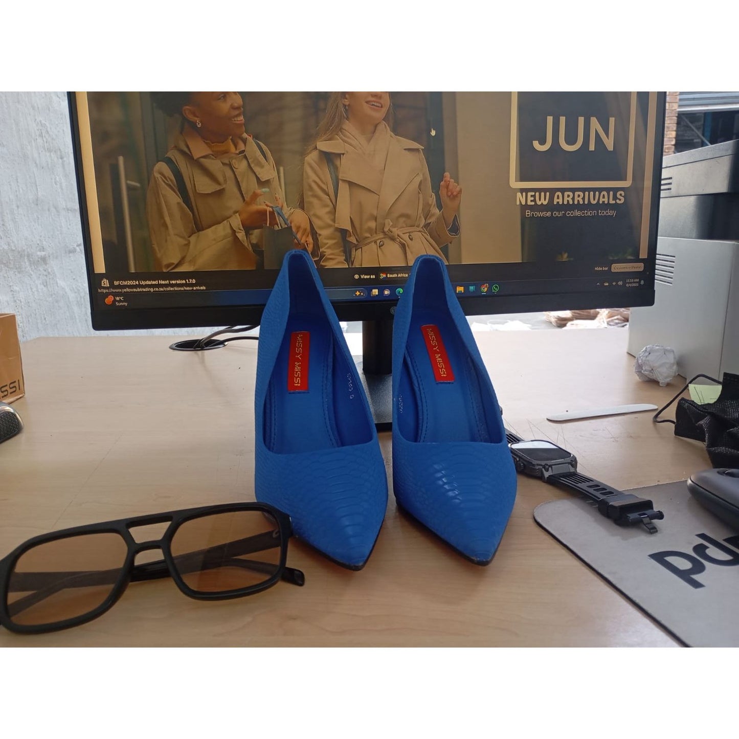 Stiletto High Heels Pumps Pointed Shoe