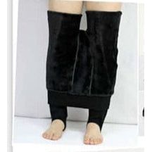 Super Thick Fur Insider Leggings High Waisted Tight