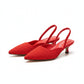 Elegant Women's Pointed Toe High Heel Sandals