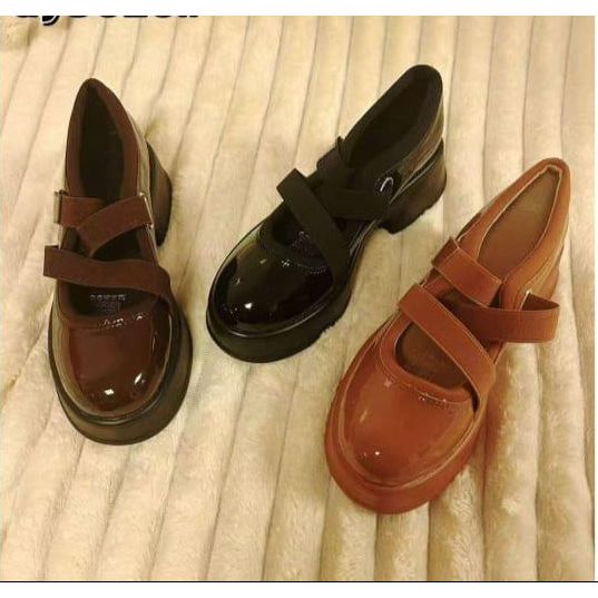 Strong Elastic Band Flatform Shoes