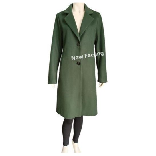 Women’s Double Fitted Wool Trench Coat