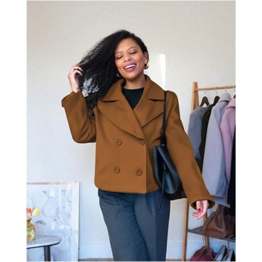 Double Breasted New Fashion Trench Coat