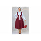 Sleeveless High Waist Slimming Button Midi Dress